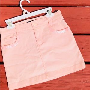 Light blush pink Tommy Hilfiger Jean skirt